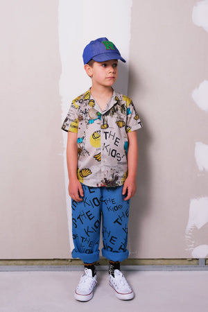 Serafim The Kids Blue TROUSERS Wolf & Rita 