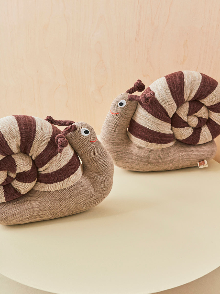 Sally Snail - Brown Soft Toys OYOY 