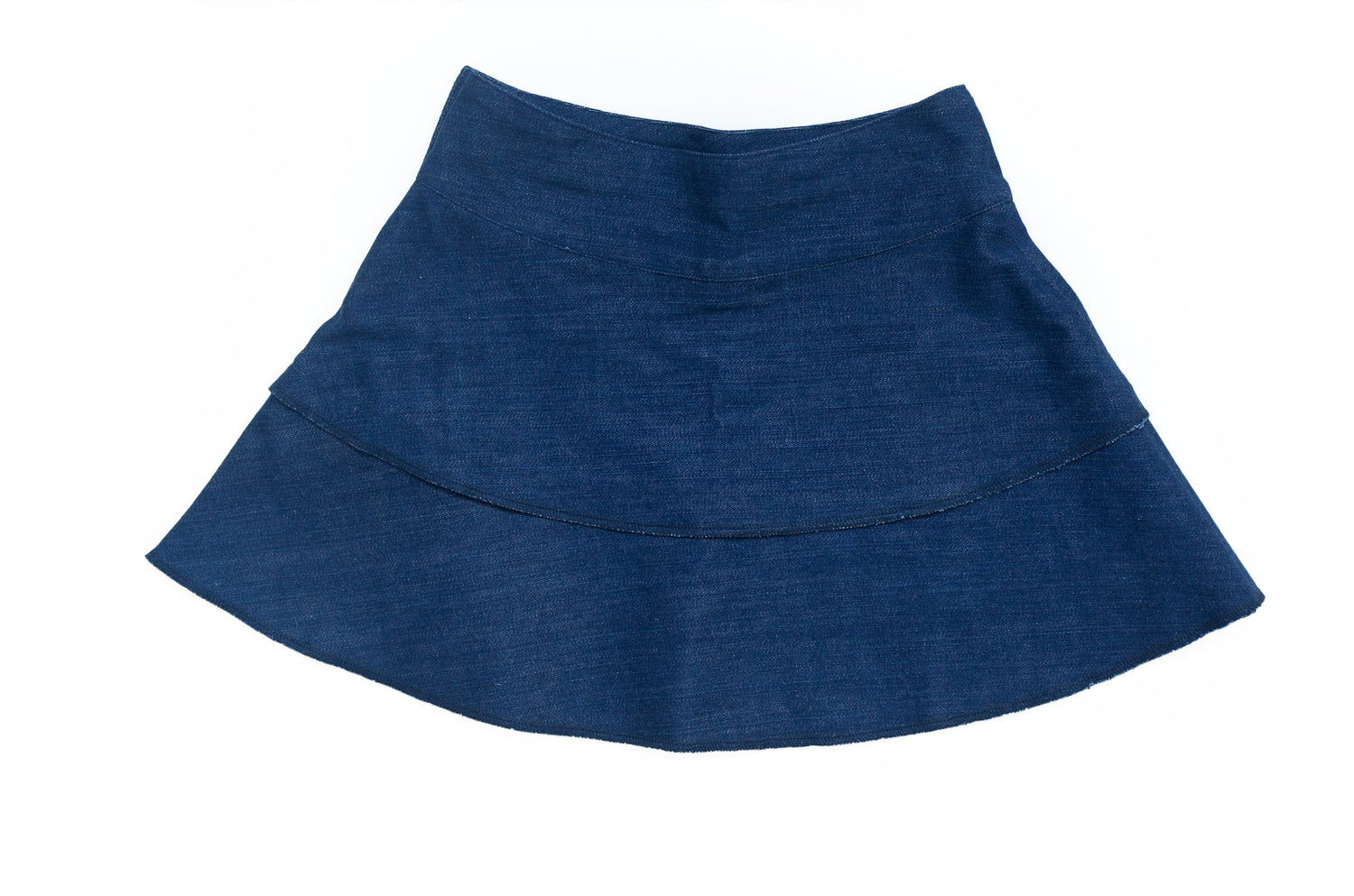 Upcycled Dark Denim skirt Skirts Zebra I can see 