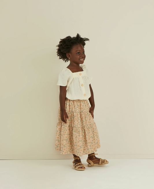 Leah top ivory