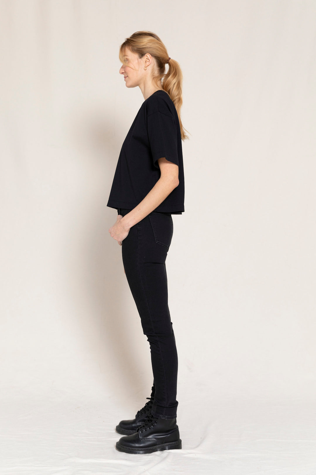 TAMA Black Denim - Skinny Fit Jeans