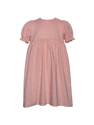 Pink dress with flowers Dresses Tiny Bunny 