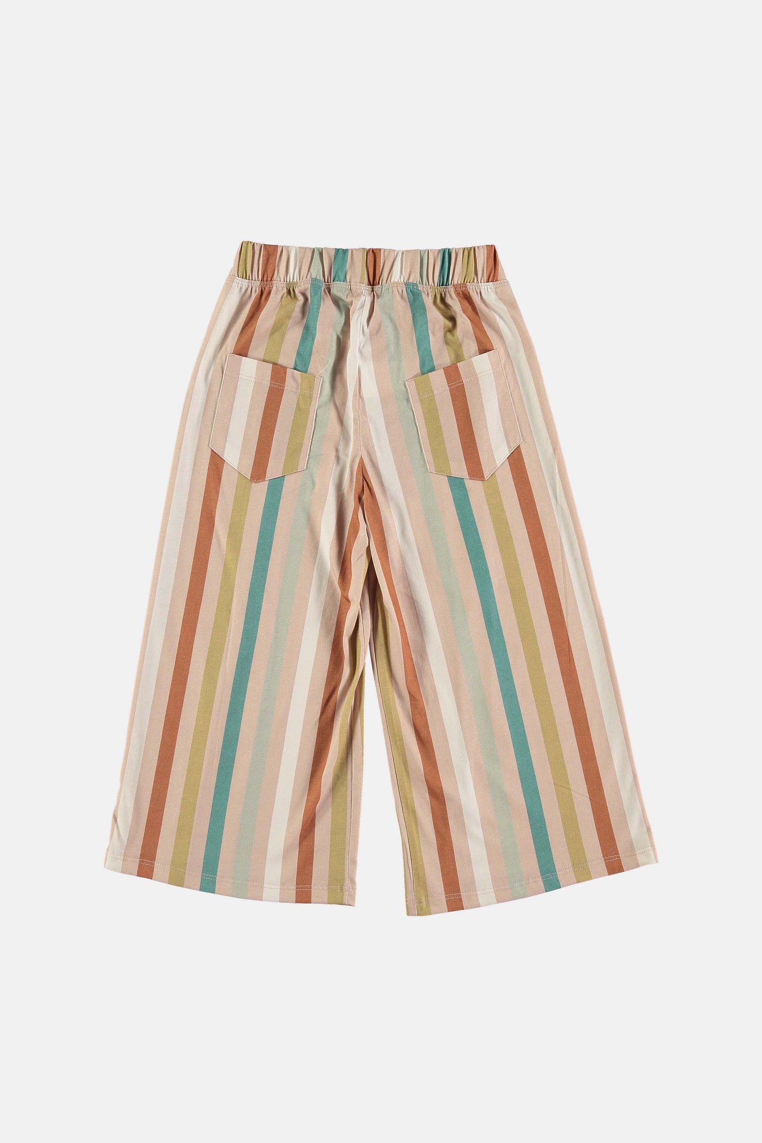 Tierra striped jersey wide leg trousers Trousers Coco au lait 