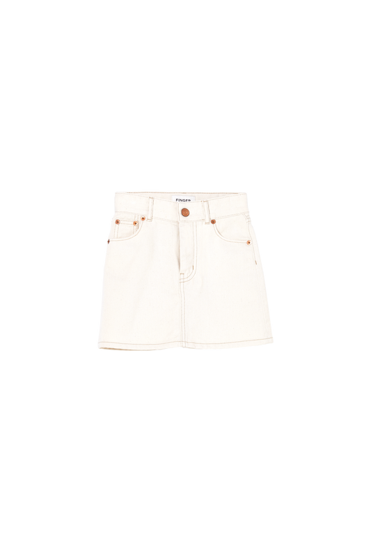 TORY Raw Ecru - Mini Skirt