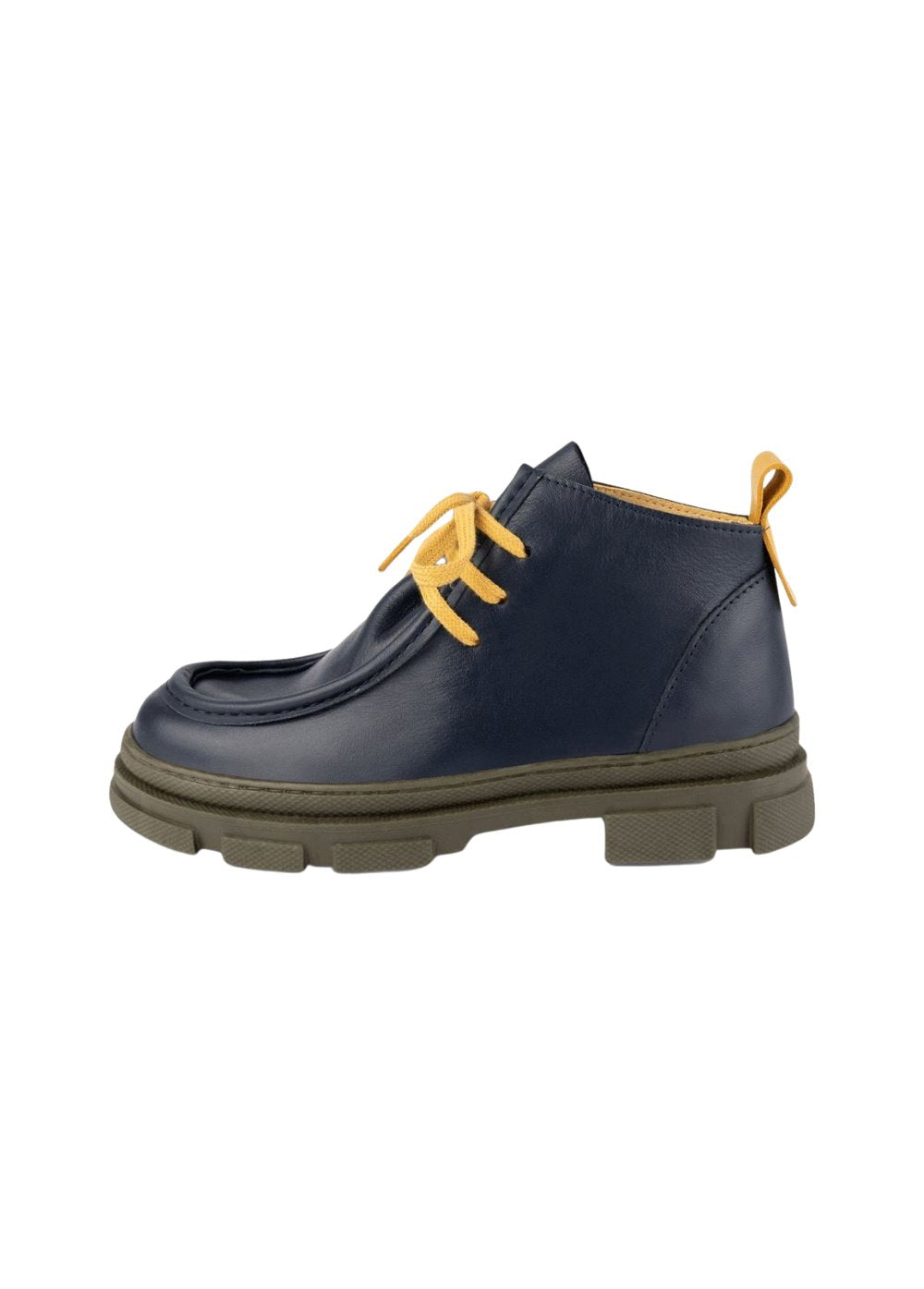 Wallabee Boots - Dark Blue Shoes Dulis Shoes 
