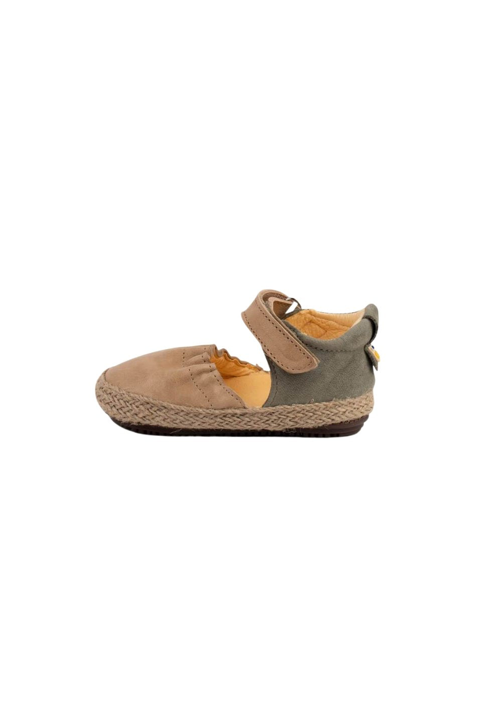 Peach/Green Strap Ballerinas Shoes & Booties Dulis Shoes 