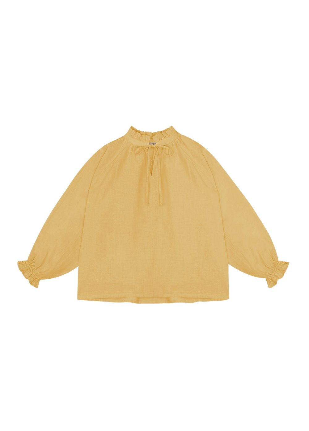 Olivia Woman Blouse Mustard Womenswear The New Society 