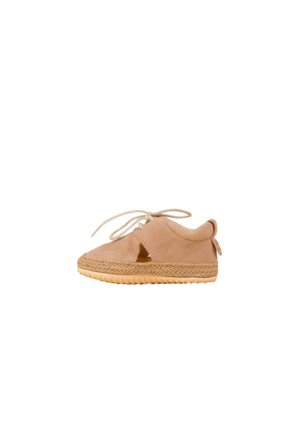 Cream Lace-up Sandals Shoes & Booties Dulis Shoes 