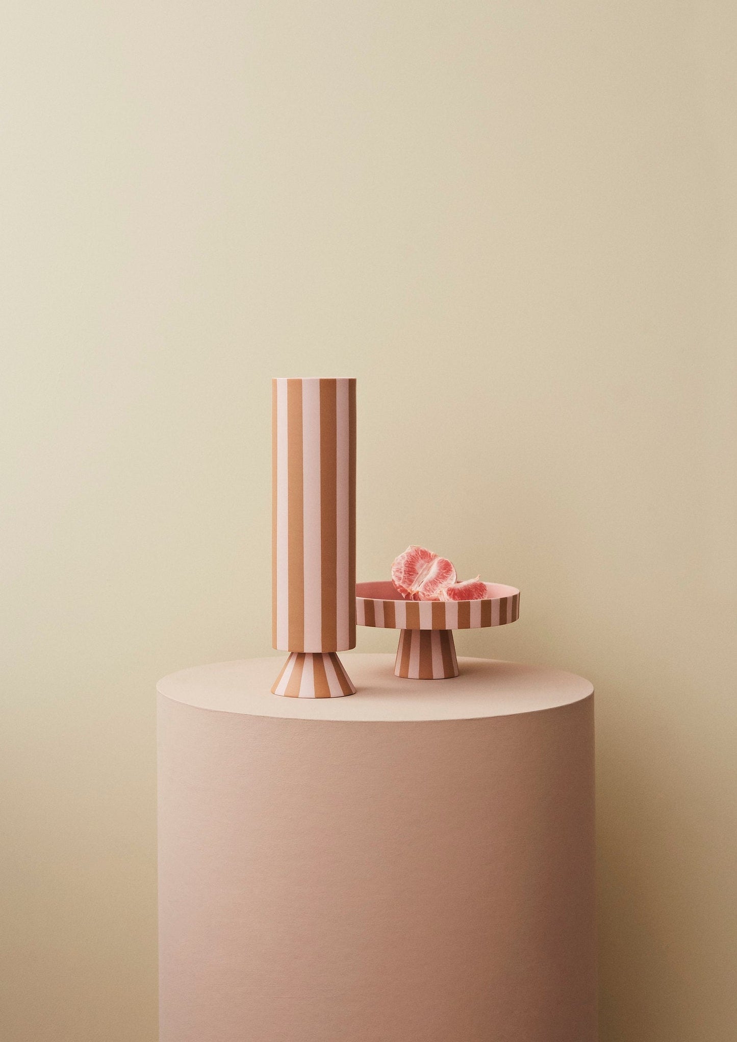 Toppu Vase - High - Caramel Vase OYOY 