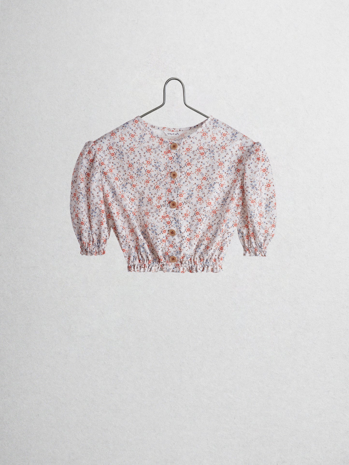 Rose poplin jasmin top
