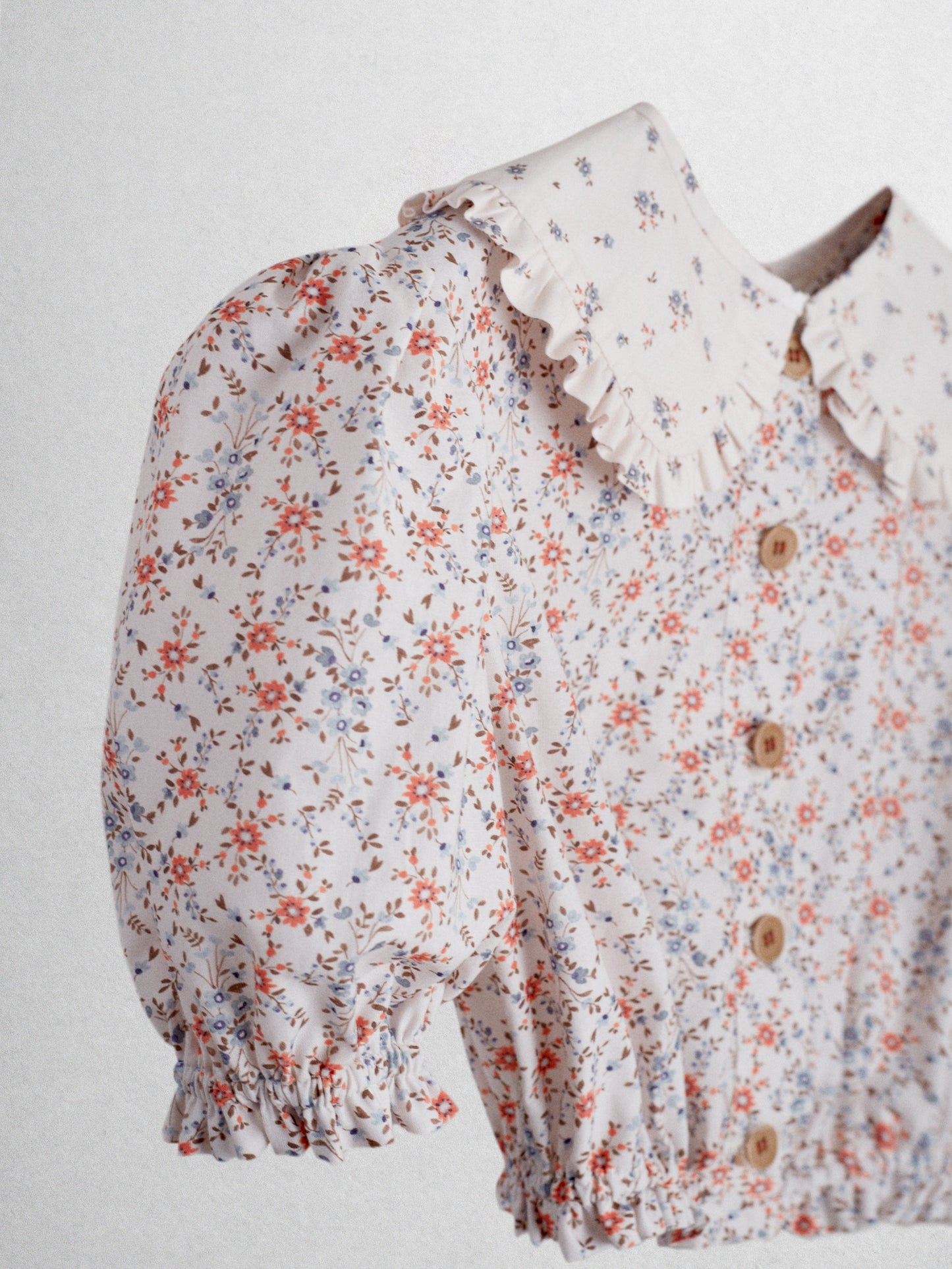 Rose poplin jasmin top