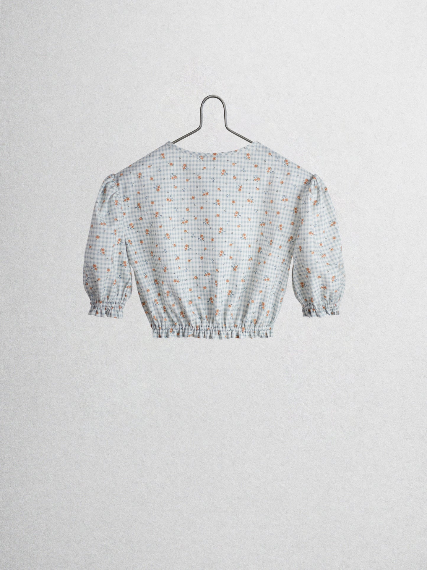 Moss poplin jasmin top