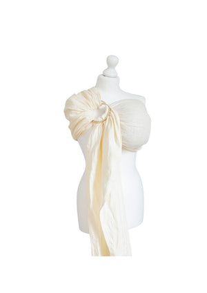 Linen Ring Sling: Crema