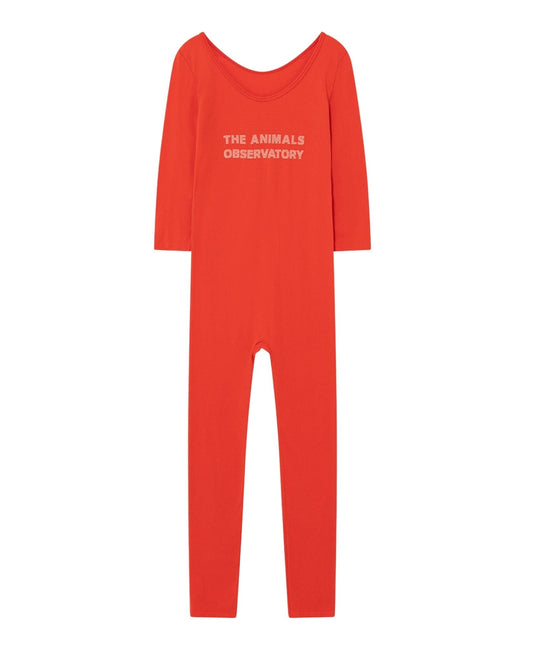 Crocodile kids jumpsuit Red Jumpsuits The Animals Observatory 