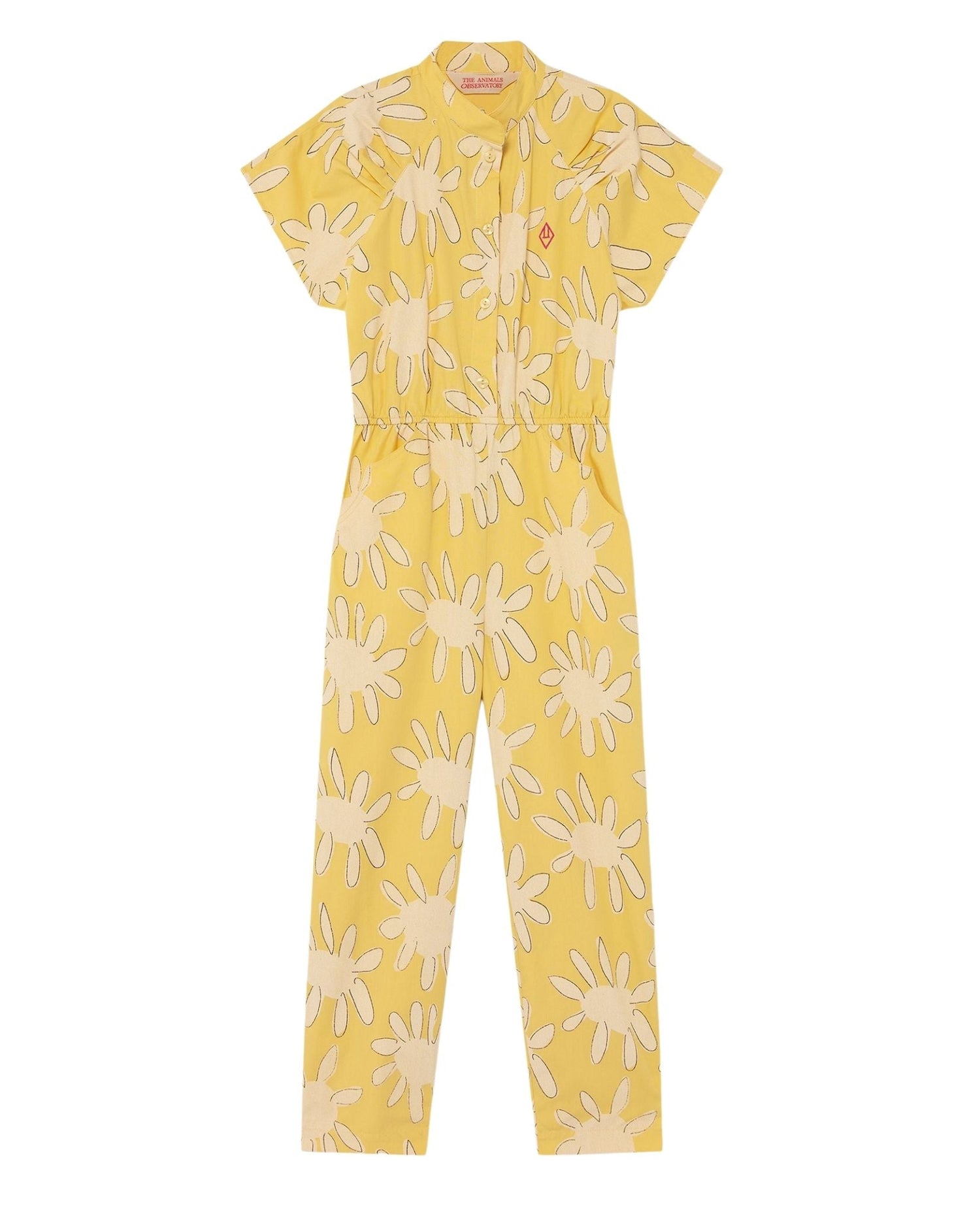 Grasshopper kids jumpsuit Yellow Jumpsuits The Animals Observatory 