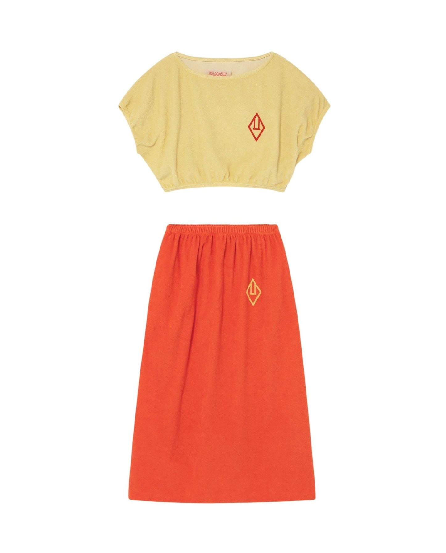 Horsefly kids dress Yellow Dresses The Animals Observatory 