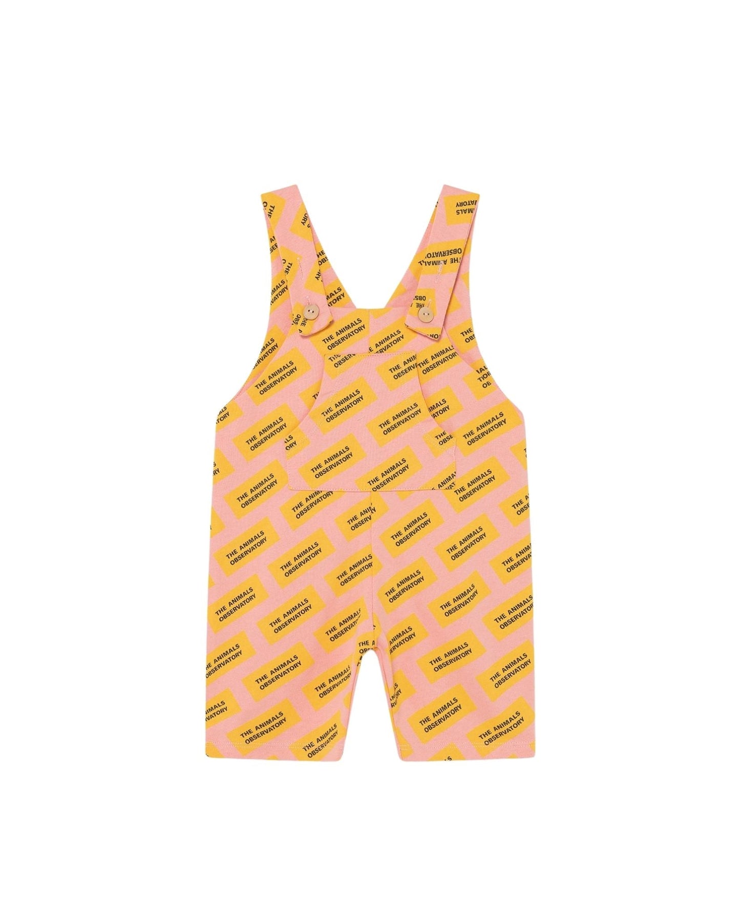 Mammoth baby jumpsuit Pink Baby Grows The Animals Observatory 