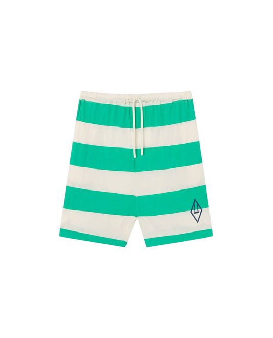 Mole kids pants Green Stripes Trousers The Animals Observatory 
