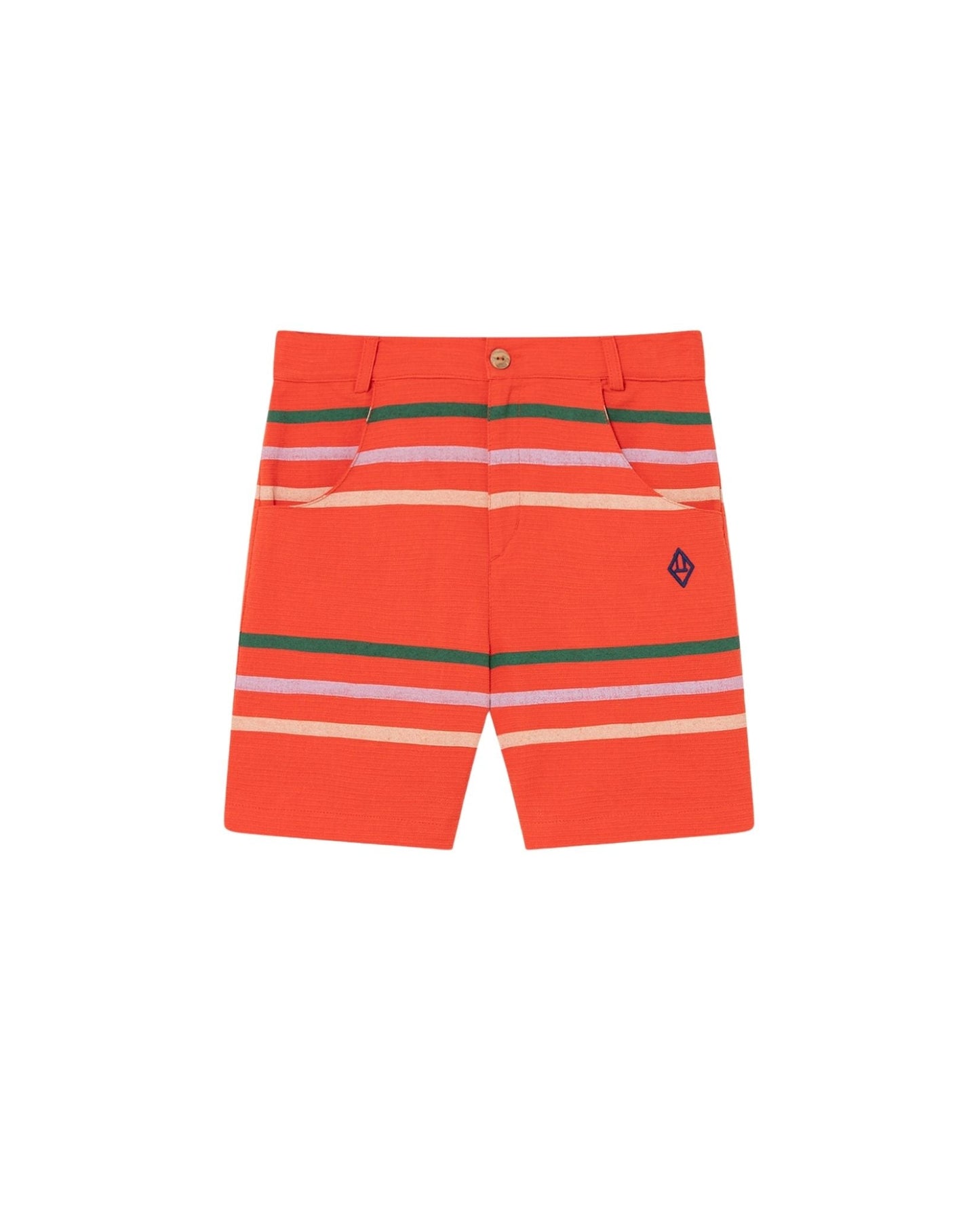 Pig kids shorts Red Stripes Shorts The Animals Observatory 