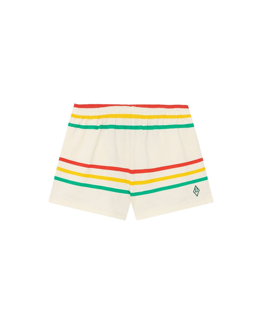 Poodle shorts white Stripes Shorts The Animals Observatory 