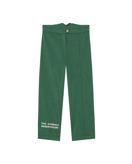 Porcupine kids pants green the animals Trousers The Animals Observatory 