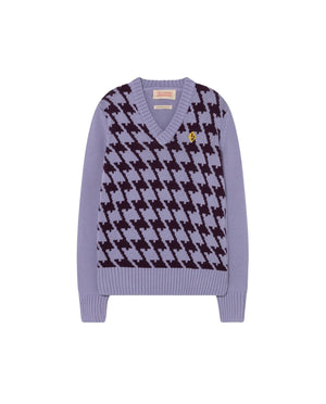 Toucan sweater Lavender Knitwear The Animals Observatory 