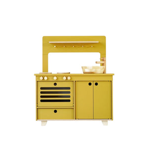 Mustard Wooden Play Kitchen Kids Room Furniture Midmini 