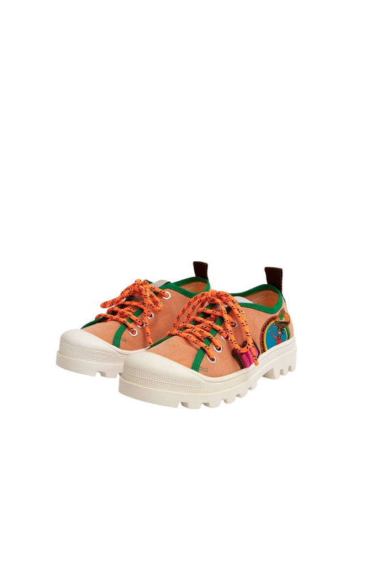 Gungo Apricot Sneakers Shoes Maison Mangostan 
