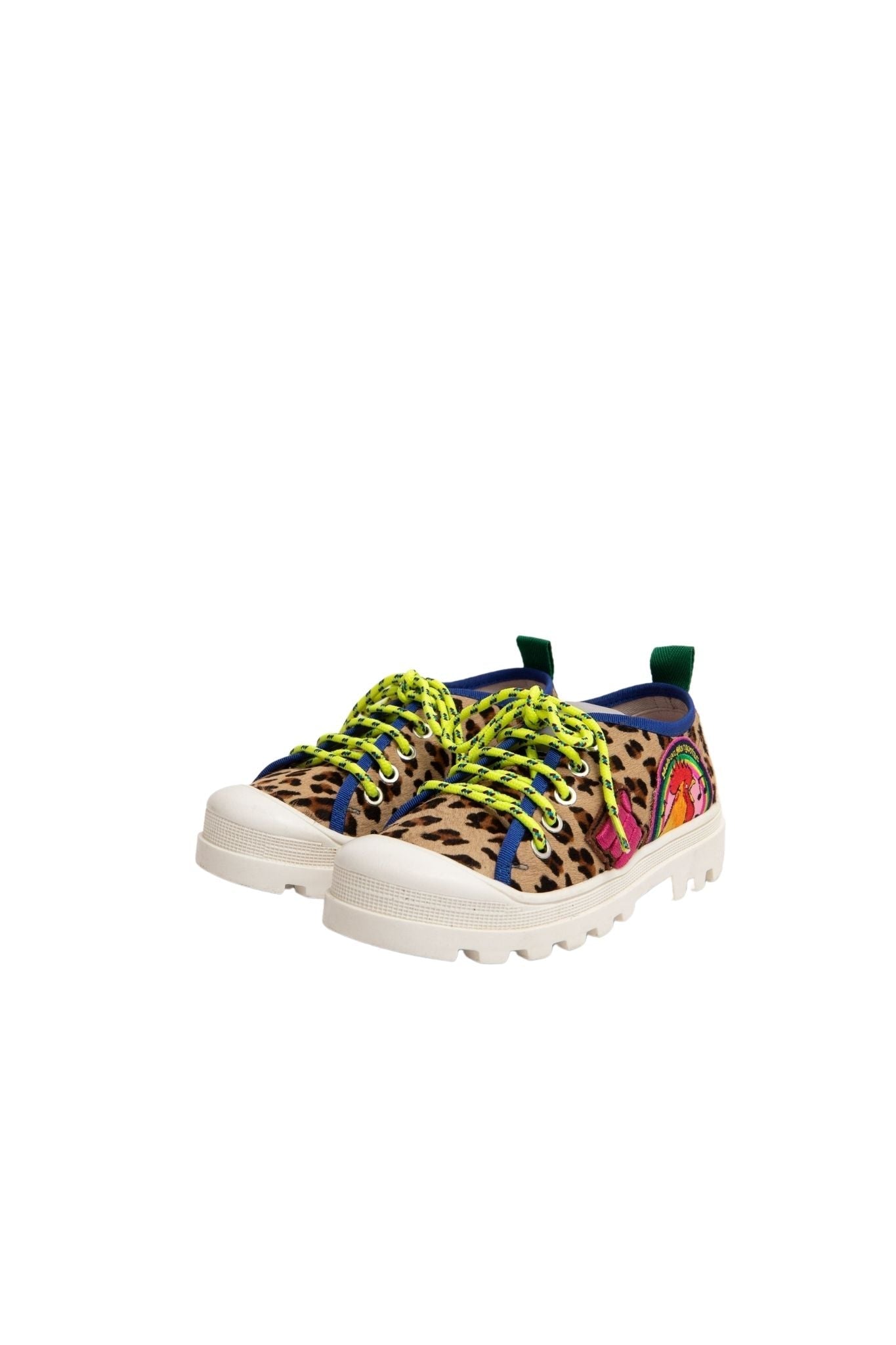 Gungo Leopard Sneakers Shoes Maison Mangostan 