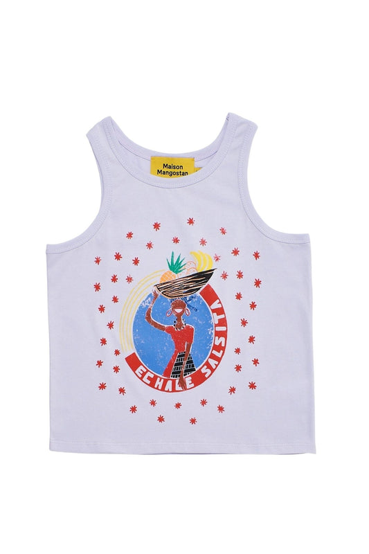 Echale Salsita T-shirt Lilac Tops Maison Mangostan 