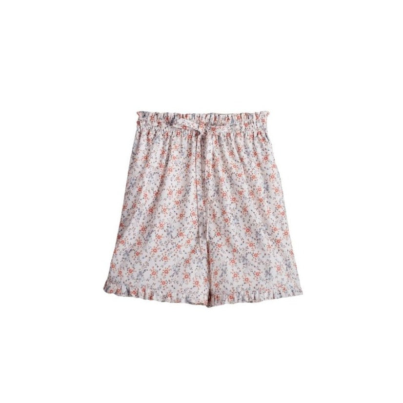 Rose poplin luna short