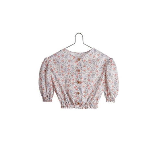 Rose poplin jasmin top