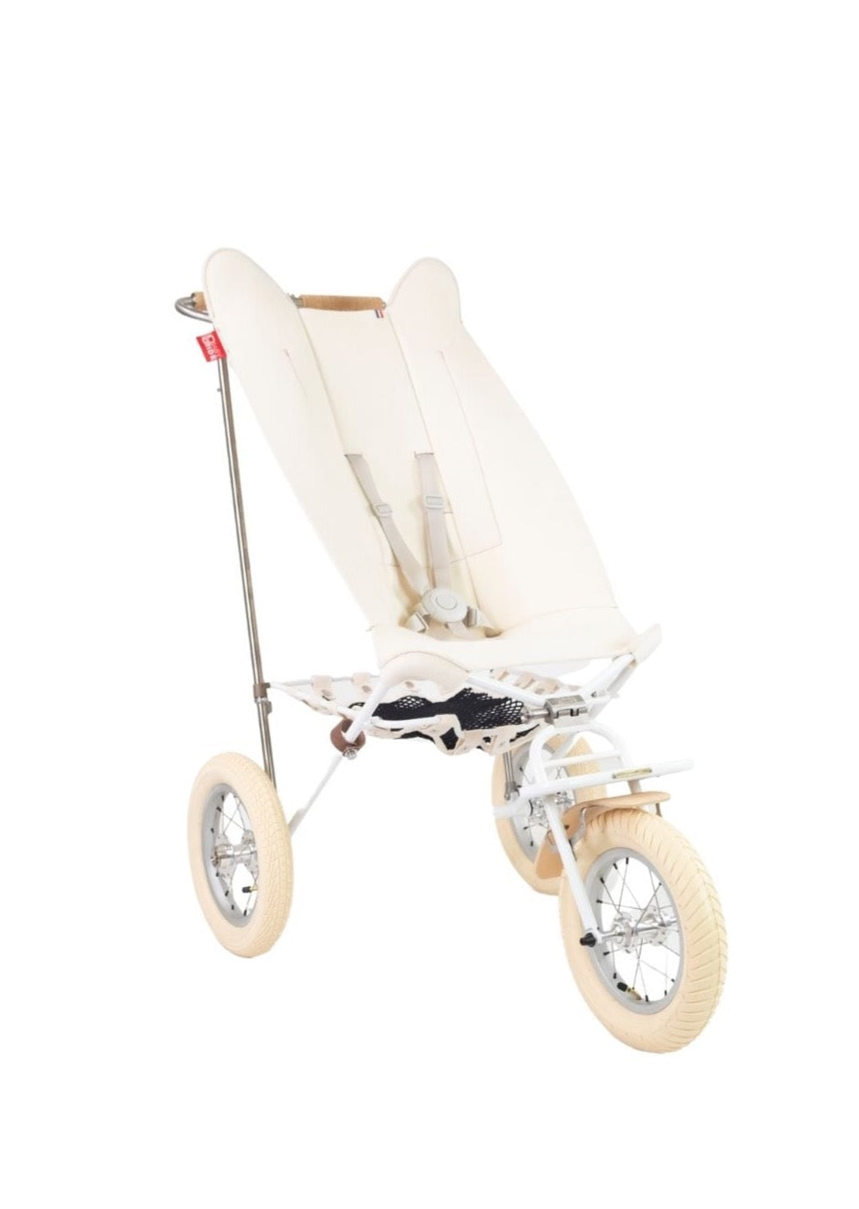 Nature stroller, White / Ecru Felt