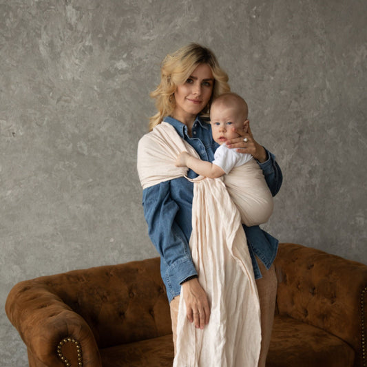Linen Ring Sling: Vivien