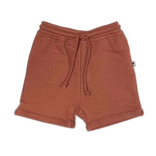 Jog Short: Russet