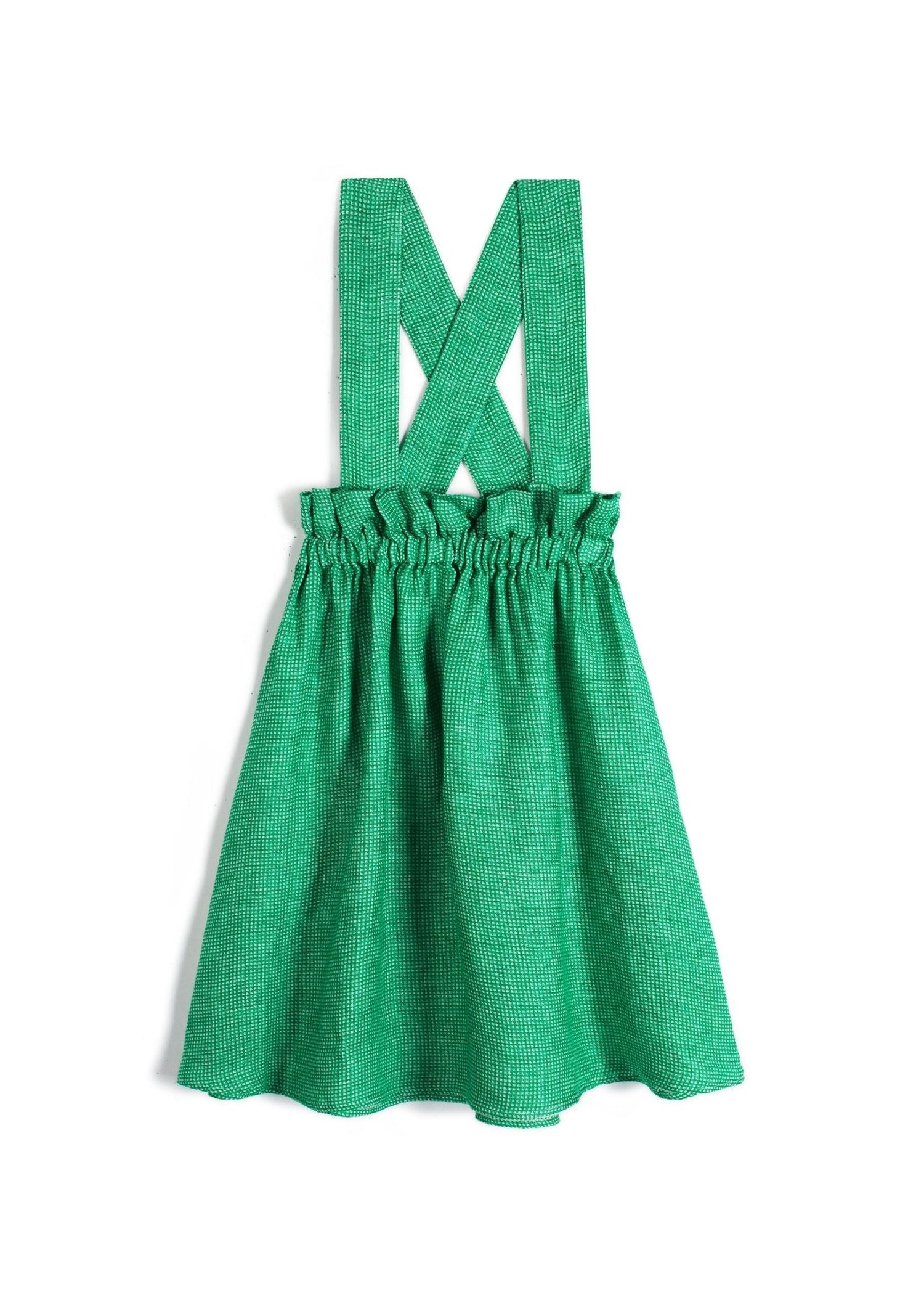 Celiana Green Linen Skirts Wolf & Rita 