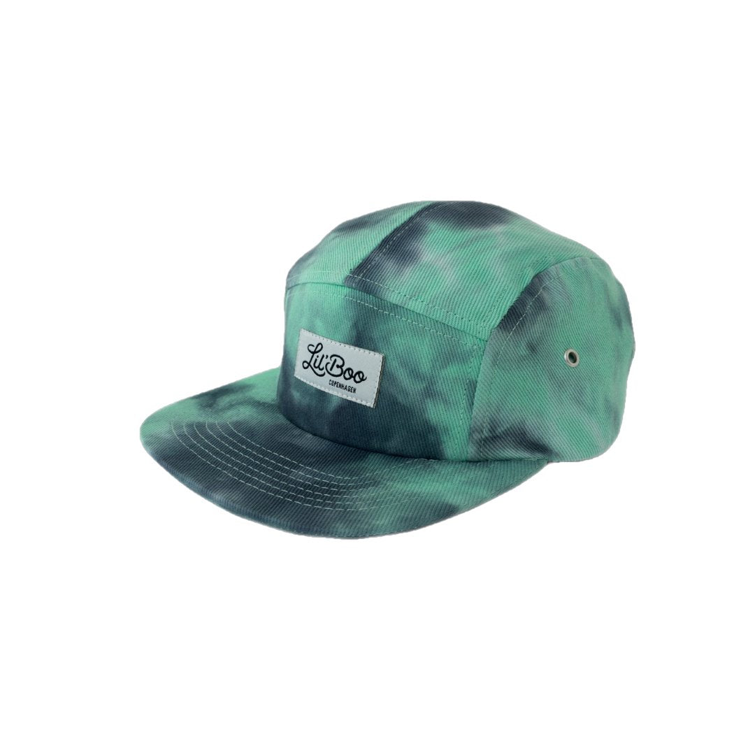 5 Panel Tie Dye - Green Accessories Lil' Boo 