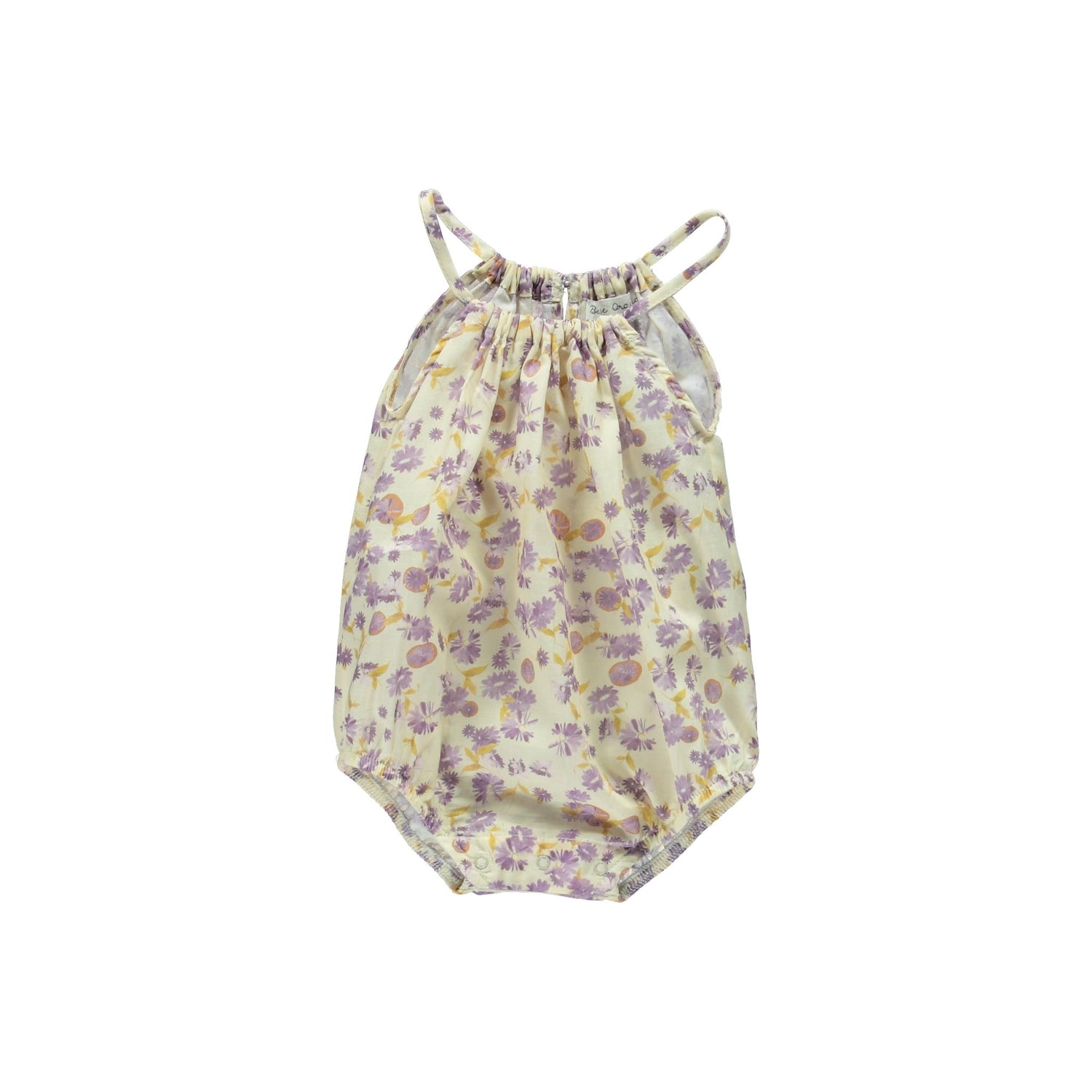 Violet romper Baby Grows Bebe Organic 