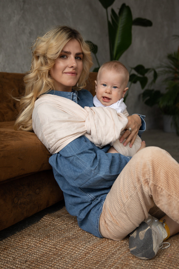 Linen Ring Sling: Vivien