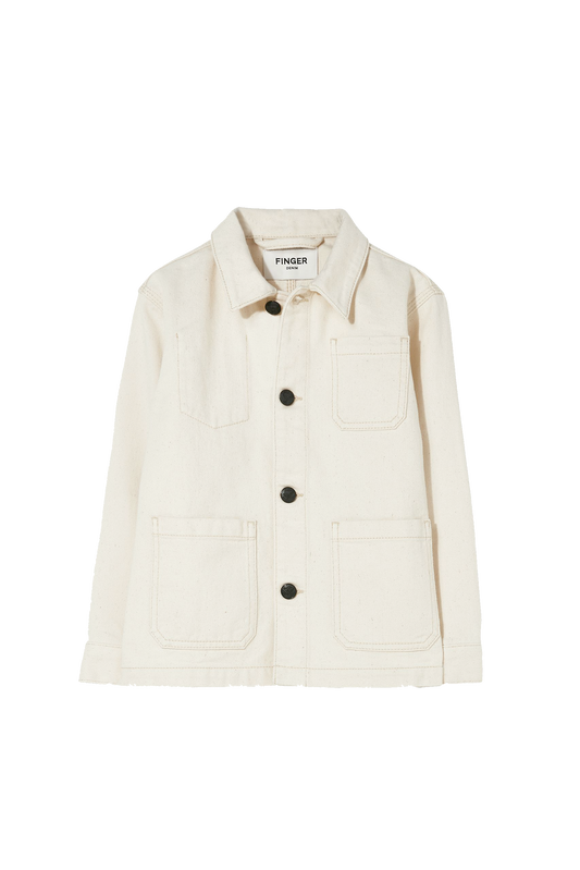 WARREN Raw Ecru - Multipocket Jacket