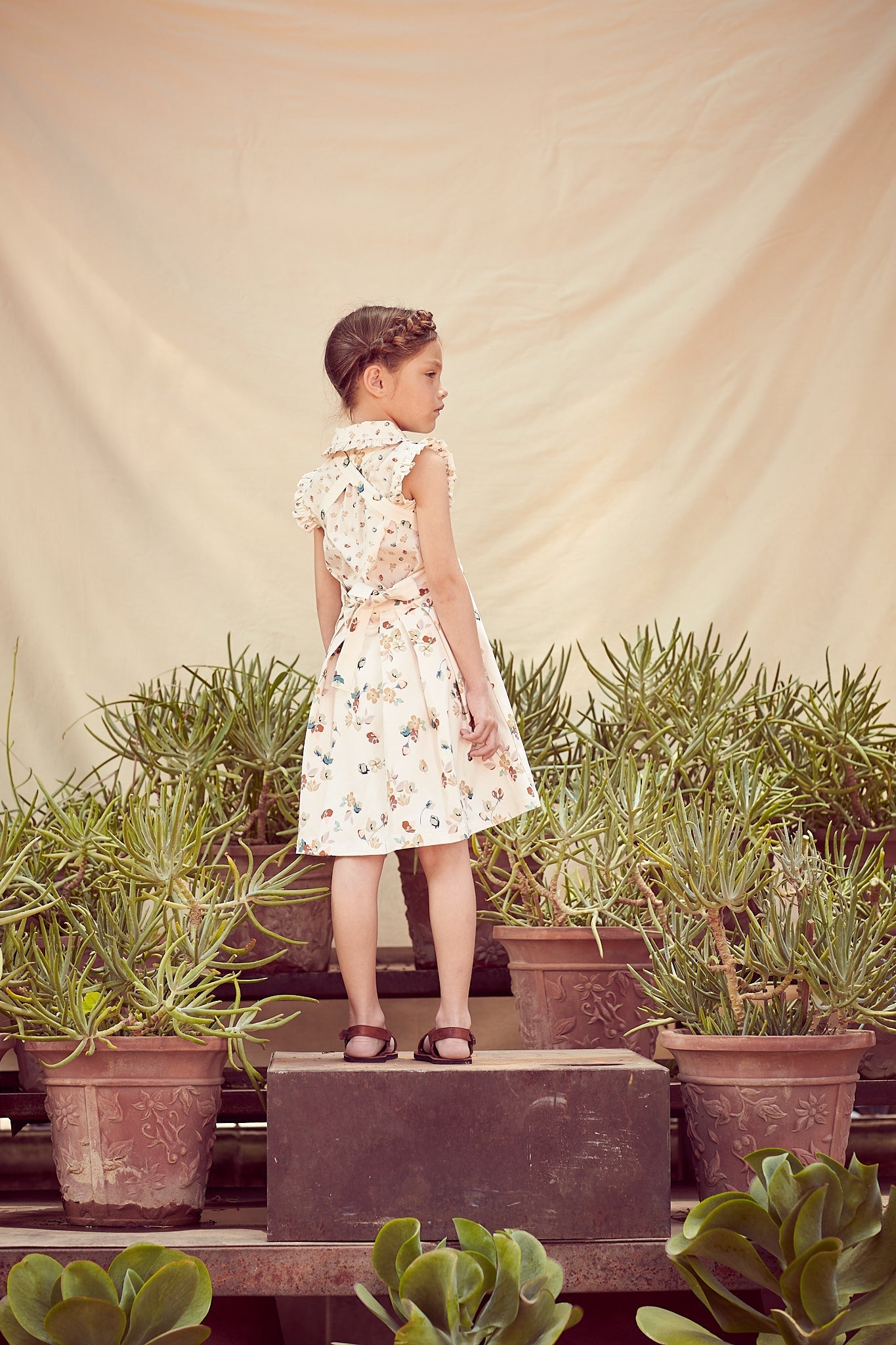 Wild flower blouse Tops Coco au lait 
