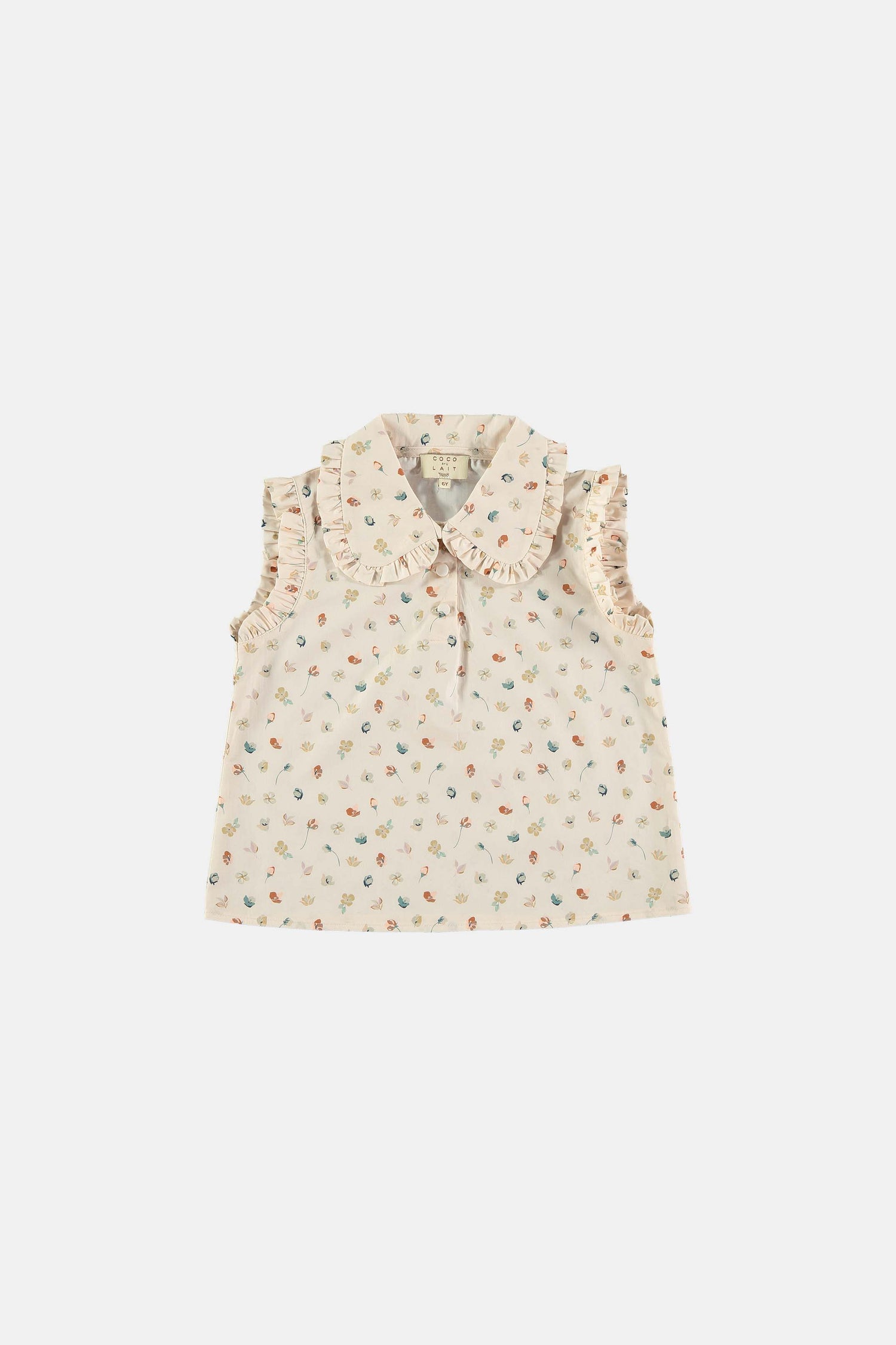 Wild flower blouse Tops Coco au lait 