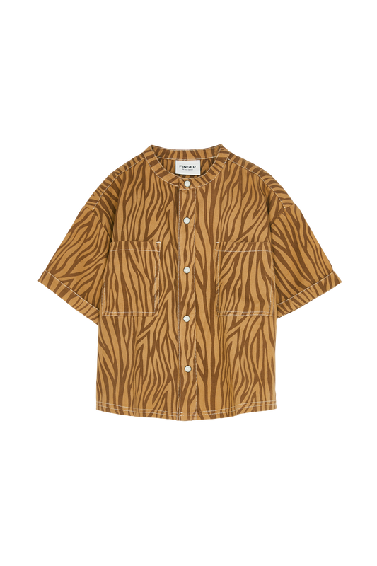 WONDER Biscuit Zebra - Oversized Shirt | Women