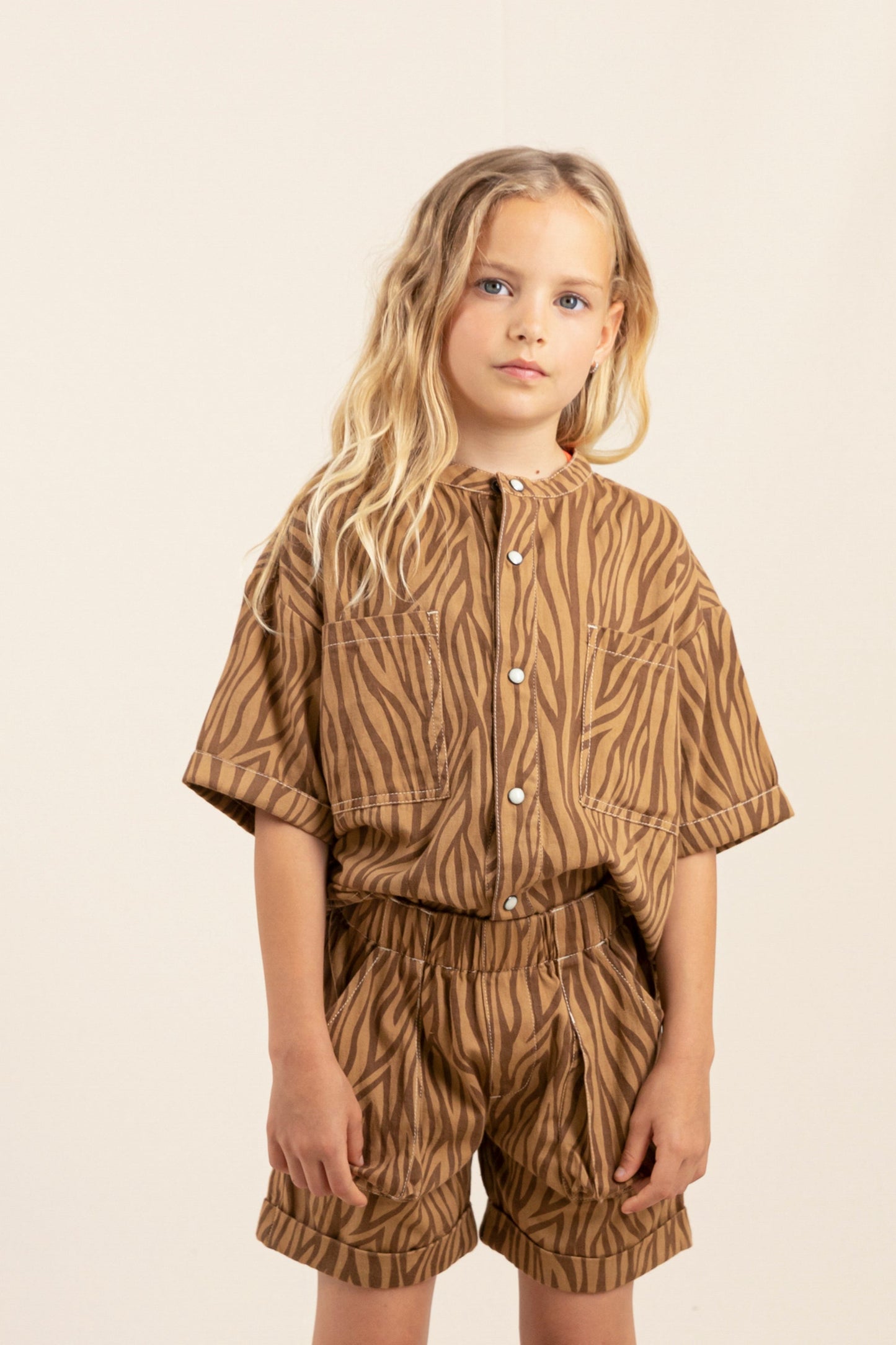 WONDER Biscuit Zebra - Oversized Shirt | Women