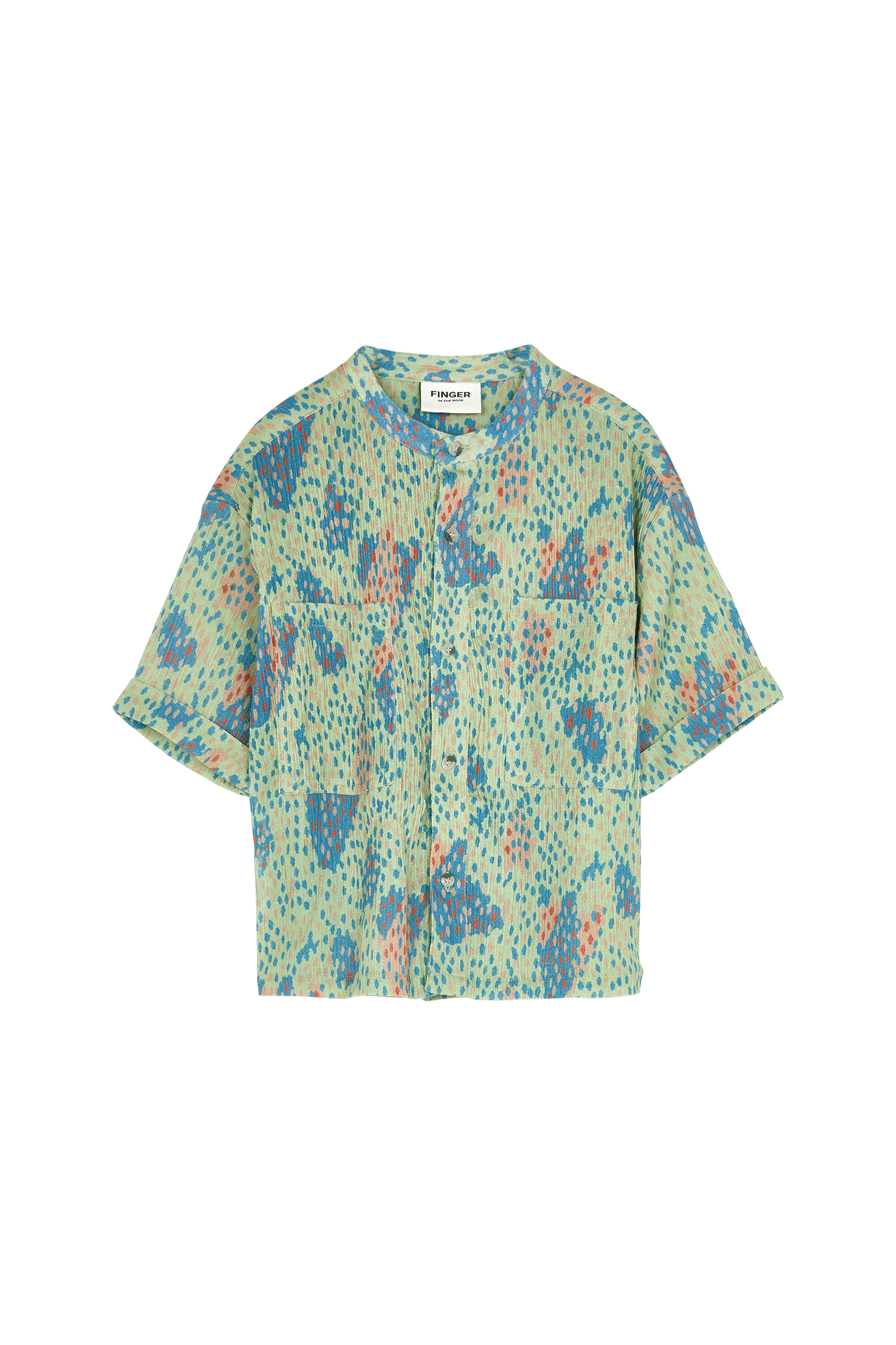 WONDER Pistache Camo - Oversized Shirt