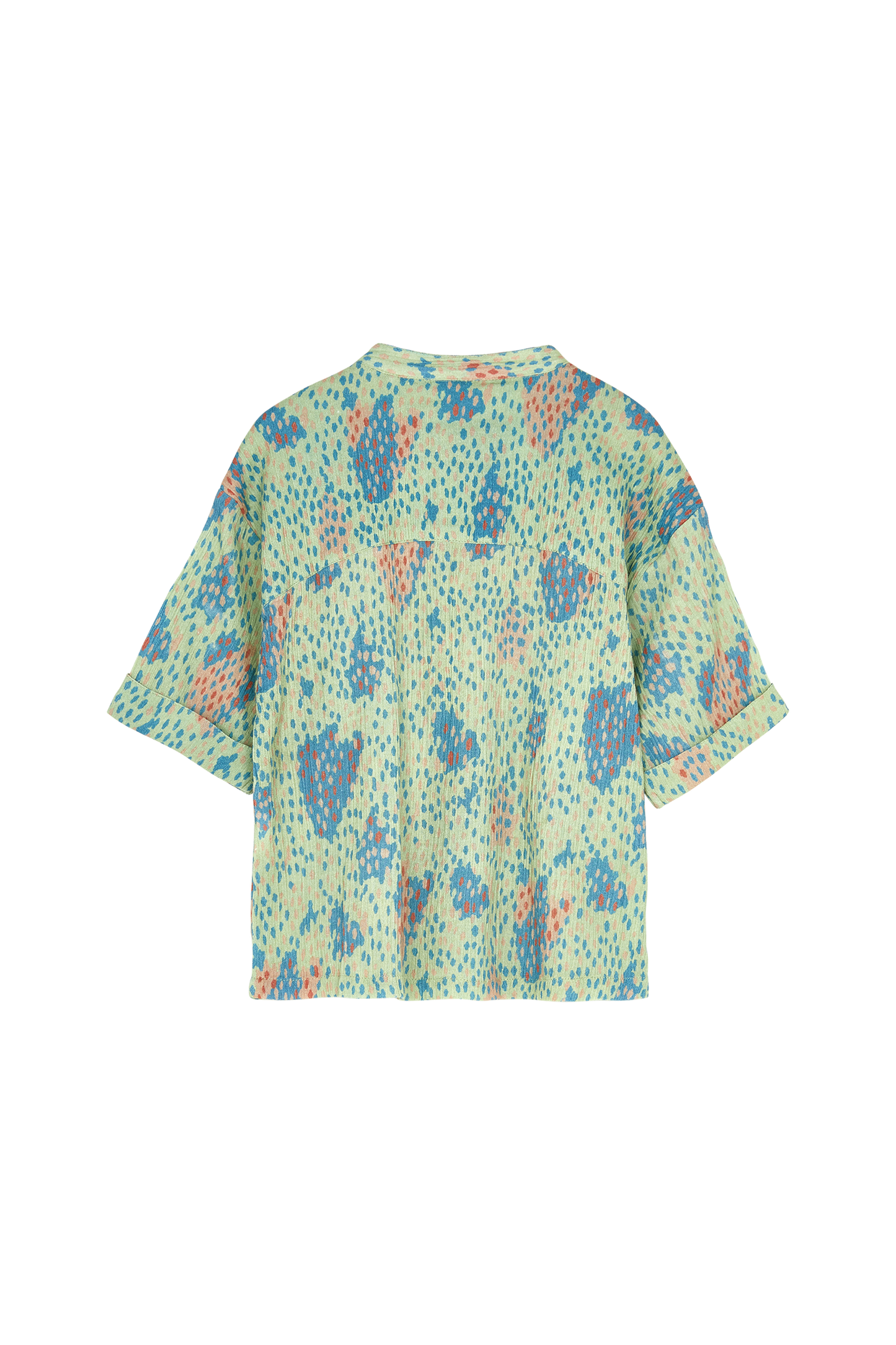 WONDER Pistache Camo - Oversized Shirt