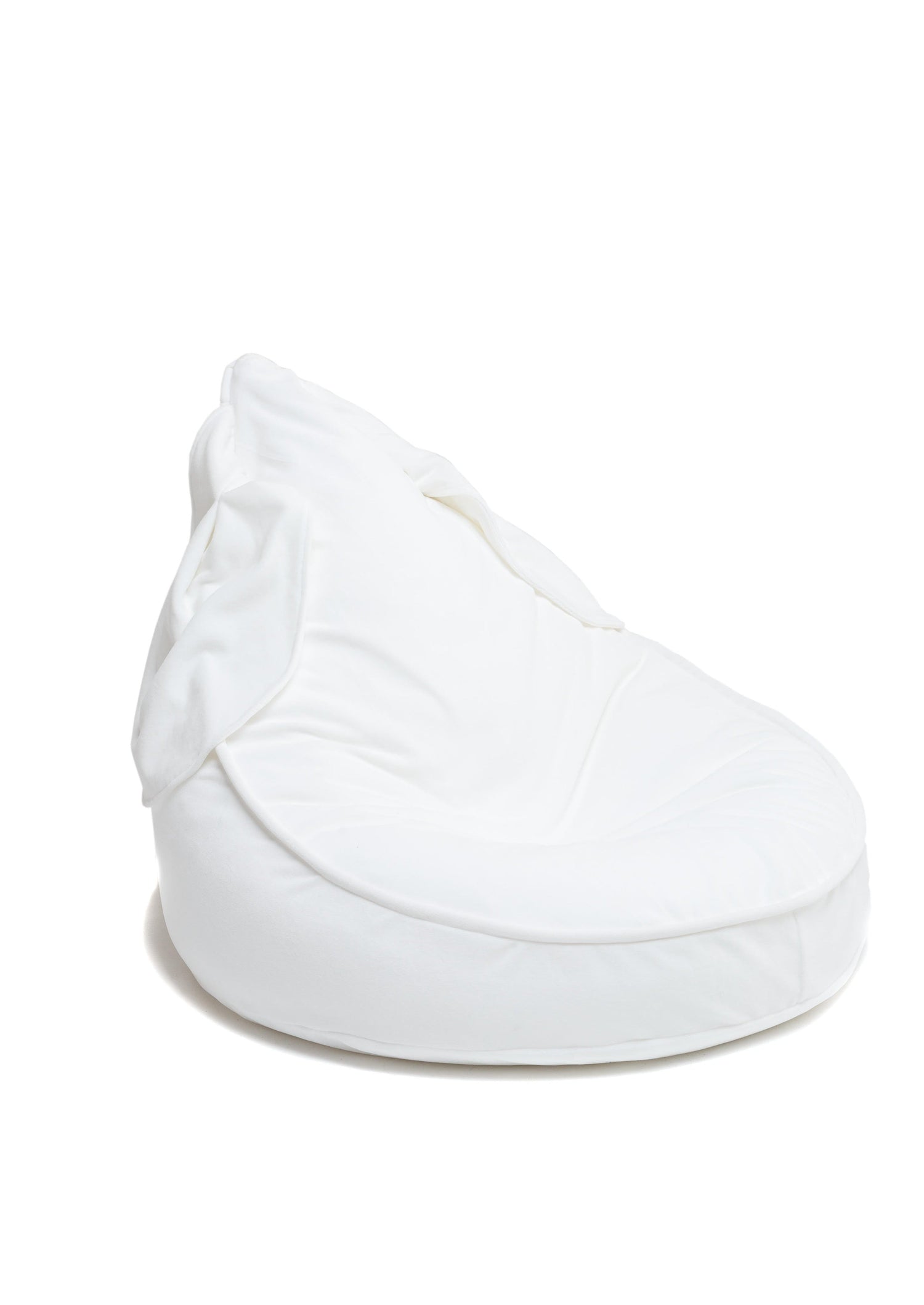 Velvet White Bunny Beanbag Beanbags Wigiwama 