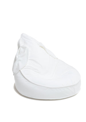 Velvet White Bunny Beanbag Beanbags Wigiwama 