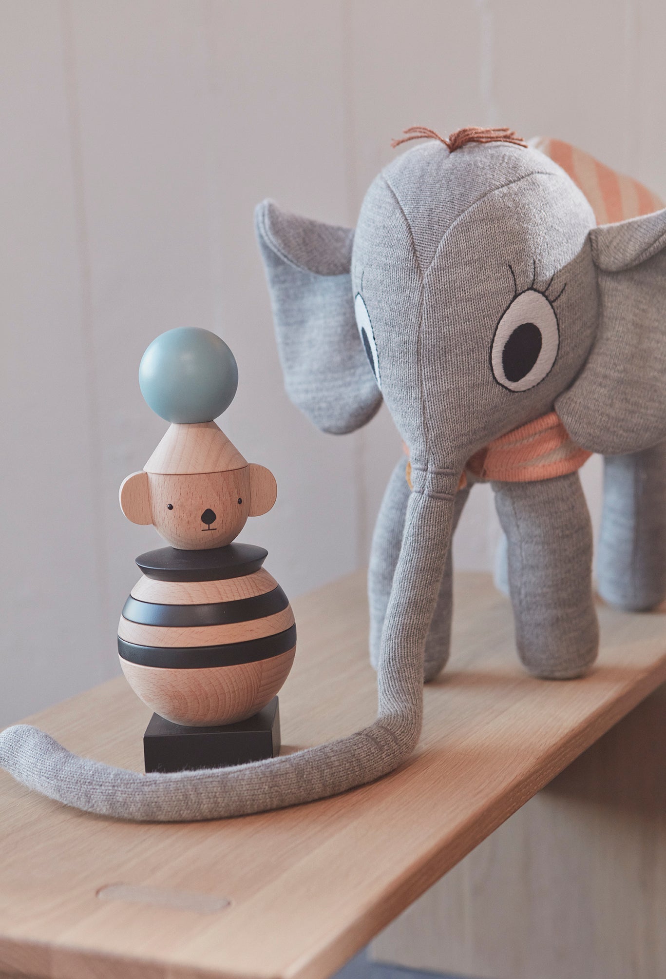 Wooden Stacking Koala - Nature Wooden Toy OYOY 