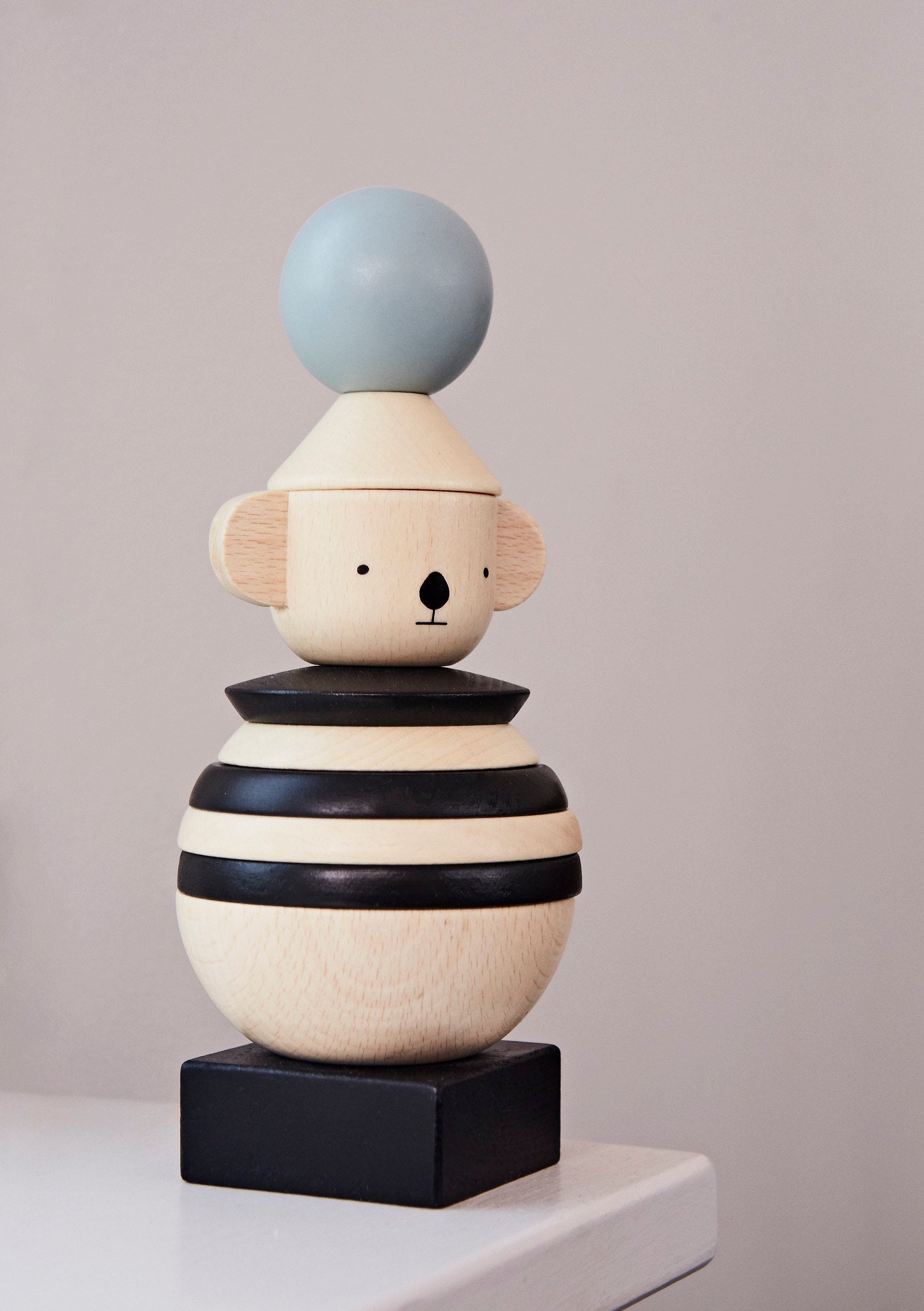 Wooden Stacking Koala - Nature Wooden Toy OYOY 